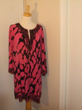 Alfani Woman Plus Size 1X 3/4 Sleeve Dress
